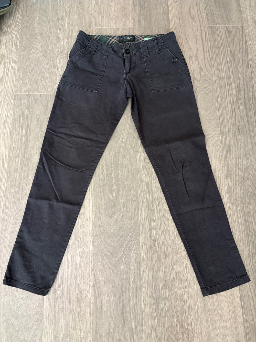 Sanctuary Slim Straight Pants in Black